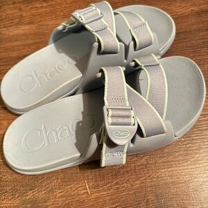 Chaco light blue adjustable slider scandals size 8W